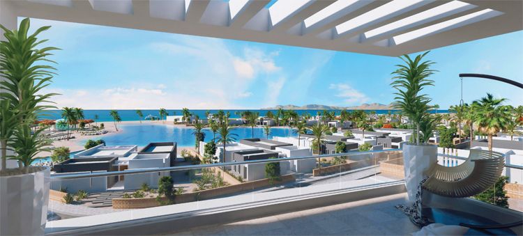 2 BR Apartment with Sea View Bay Central - 90